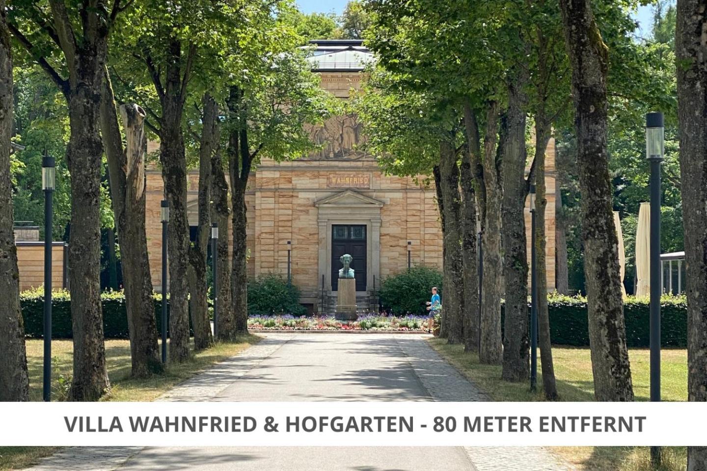 Apartment Wahnfried No4 - Zentral Wohnen Mit Kueche Und Duschbad, Parkplatz, 300M Zur Fussgaengerzone Bayreuth Dış mekan fotoğraf